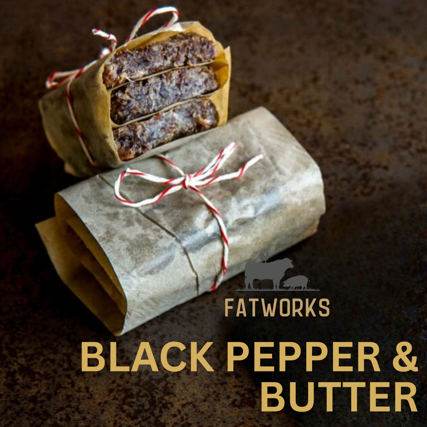Fatworks Pemmican – Black Pepper & Butter Pemmican