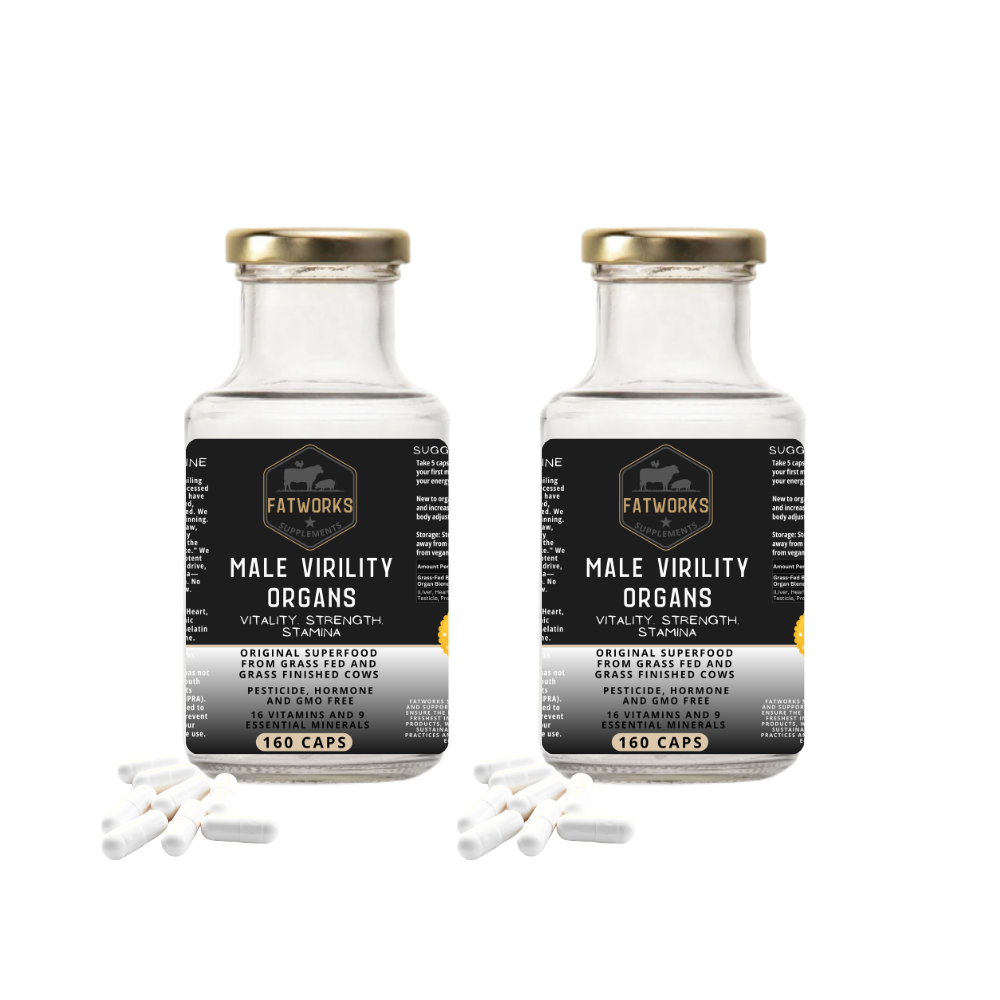 Male Virility Organs (2 x 160 Caps) – 2-Month Supply