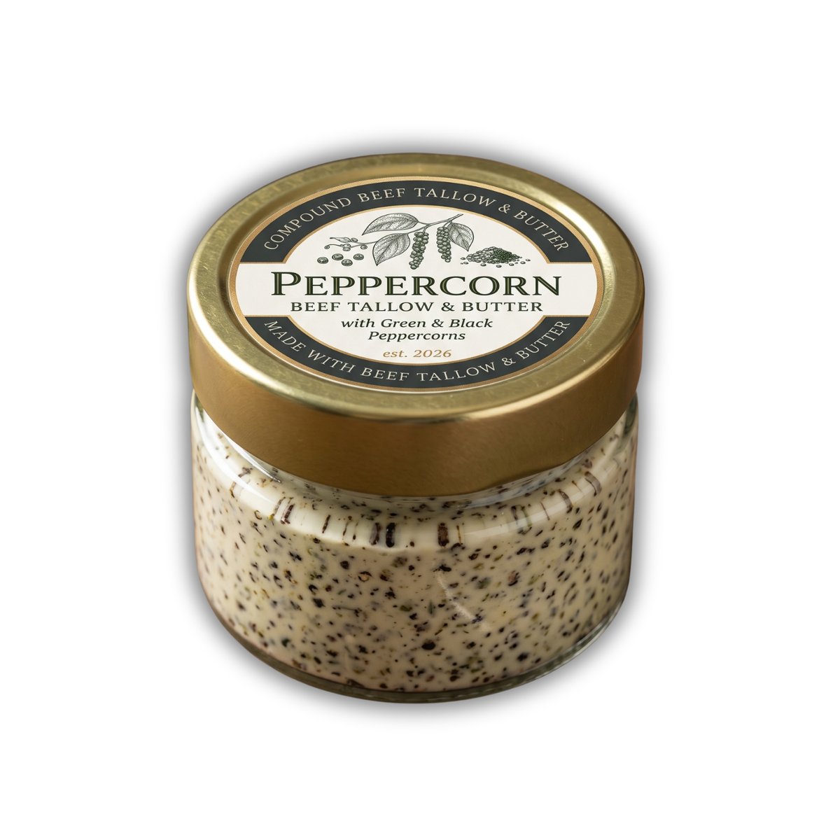 Peppercorn Compound Butter