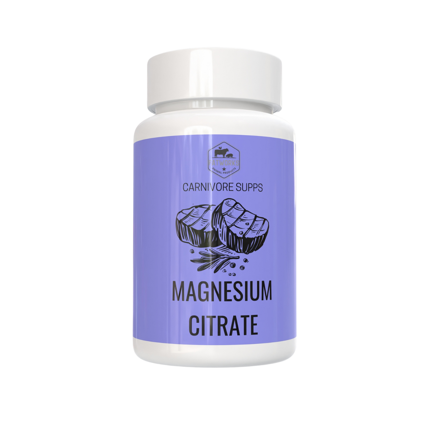 Magnesium Citrate - 30 Capsules