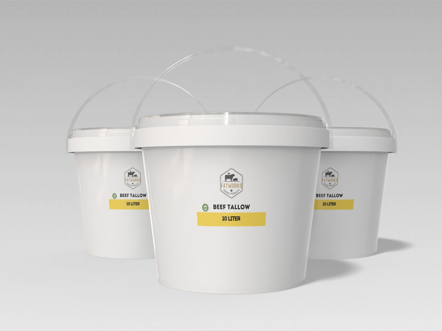 3 x 10L Beef Tallow