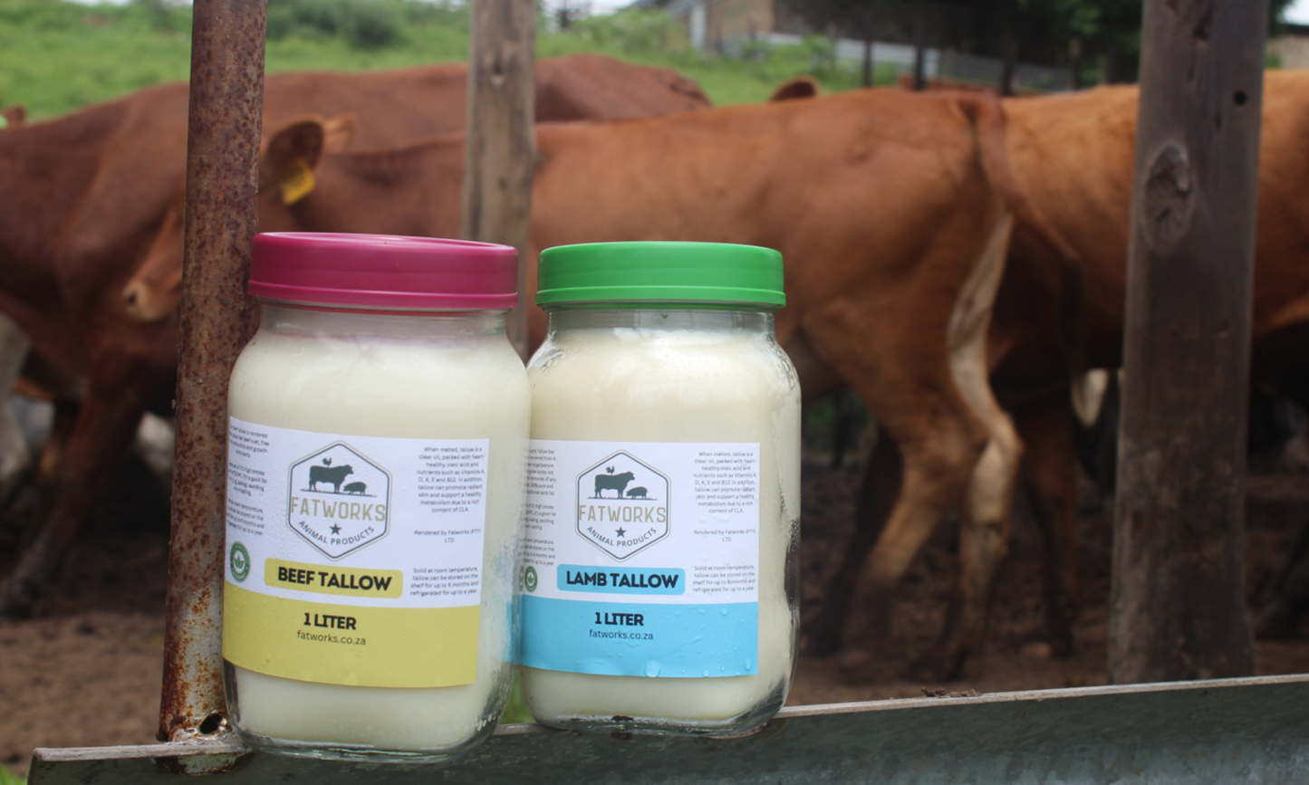The Gateway Special: 1L Premium Beef Tallow – Consol Glass Jar Edition