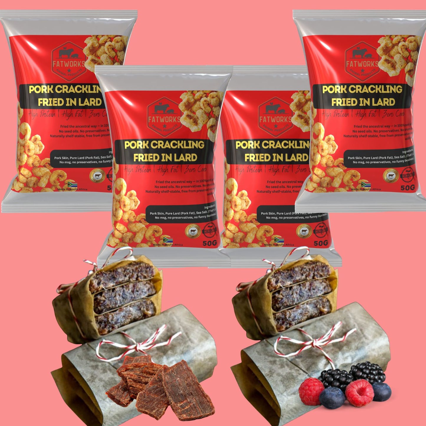 Christmas Snack Stash (Crackling & Pemmican Bundle)