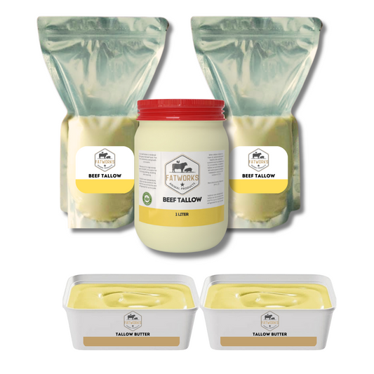 Beef Tallow and beef tallow butter