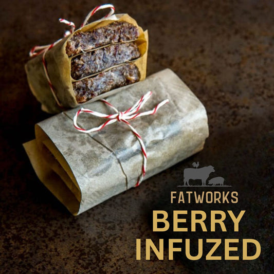Fatworks Pemmican – Berry infuzed - 6 BARS