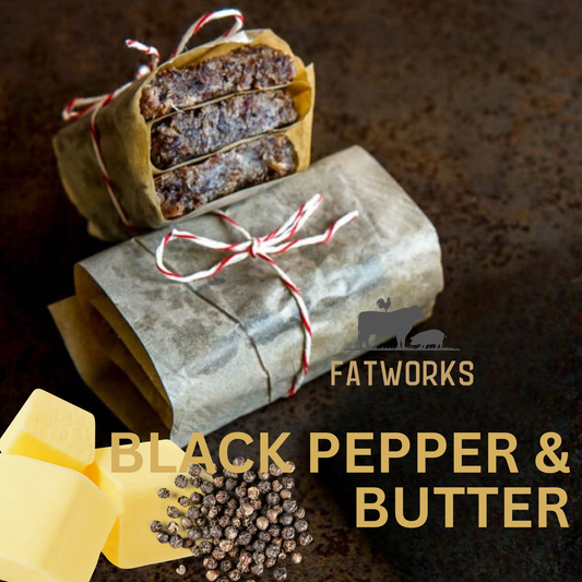 Fatworks Pemmican – Black Pepper & Butter Pemmican