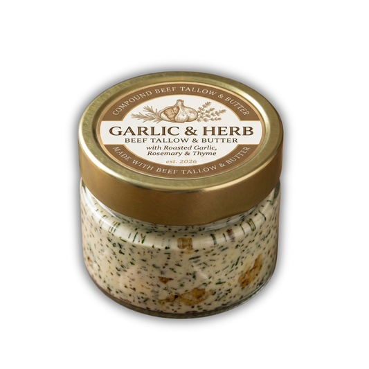 Roasted Garlic & Herb Compound Butter