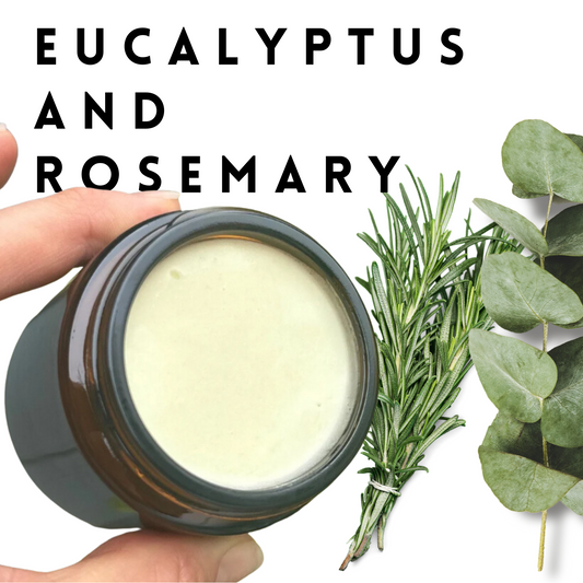 Beef Tallow Lip Balm 30g - Eucalyptus and rosemary