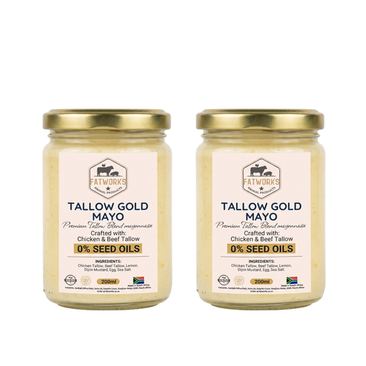 Tallow Gold Mayo (200ml) x 2 - Glass Jar Edition