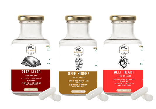 Beef Organs set - Grass fed