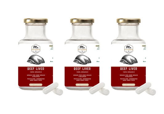 Beef Liver,  grass fed - 3 month supply