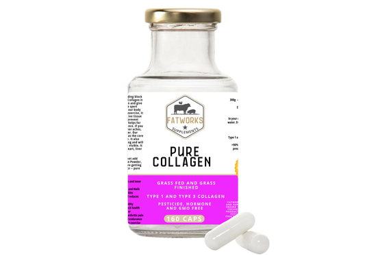 Grass-Fed Collagen Capsules - 160 caps