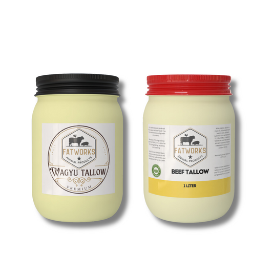 1L Wagyu Premium and 1L Beef Tallow in Consol