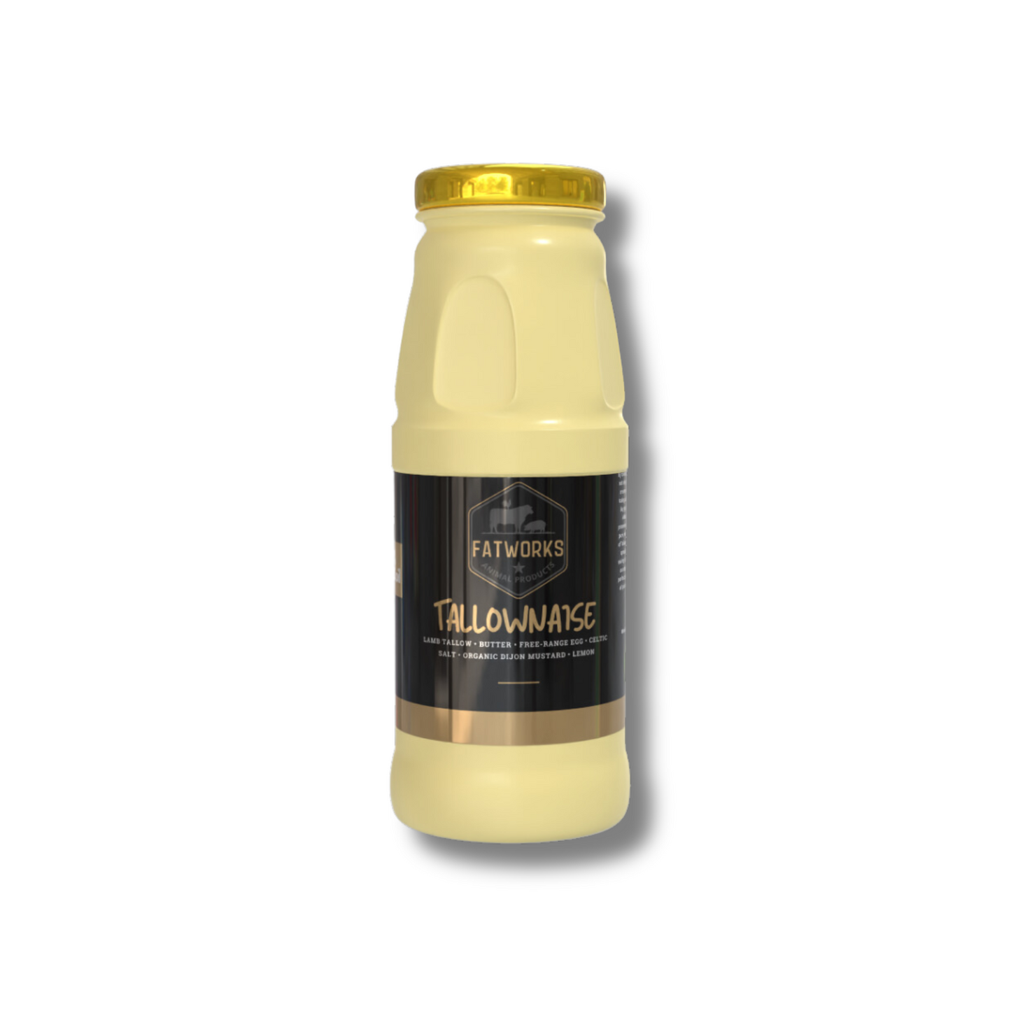 Tallownaise - Tallow mayonnaise with 0% seed oils - 375ml jar