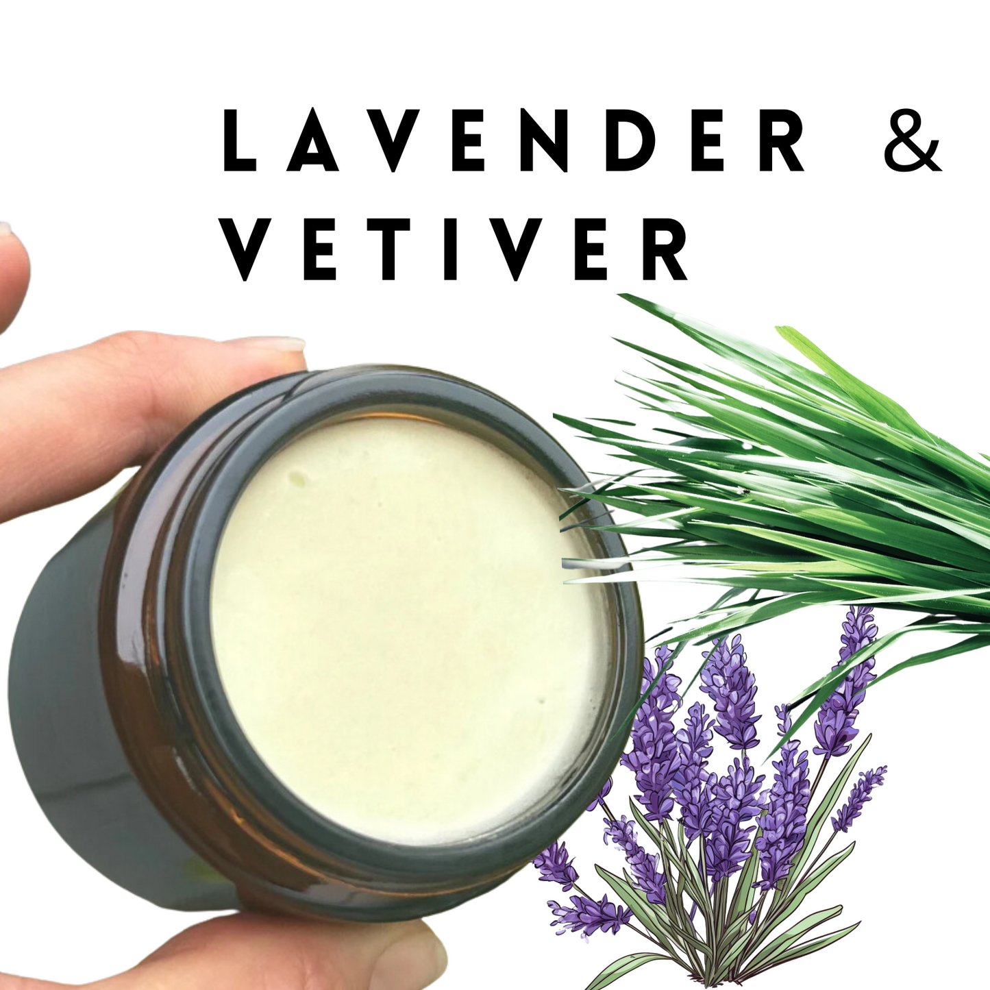 Beef Tallow Lip Balm 30g - Lavender Vetiver