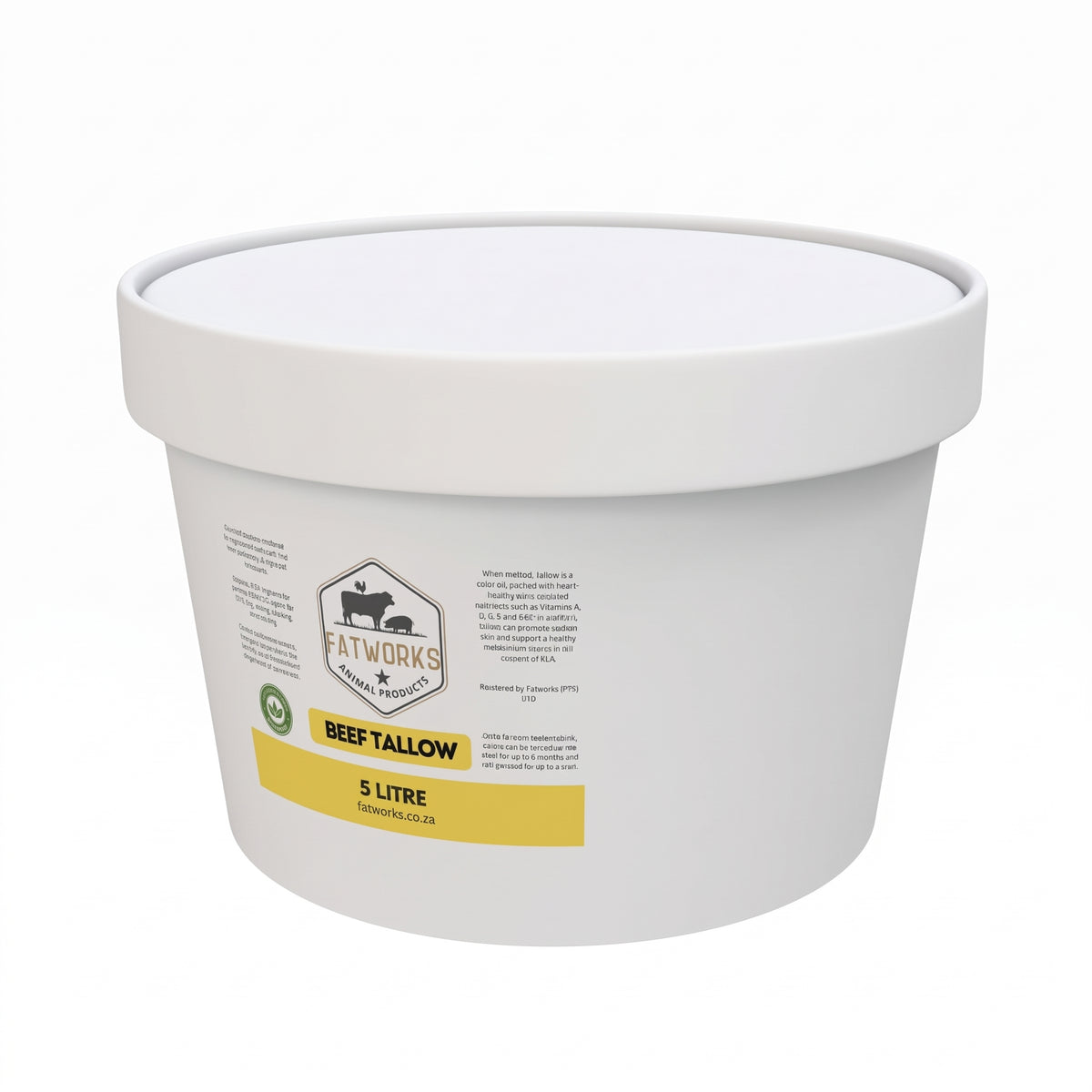 5L Beef Tallow Bulk