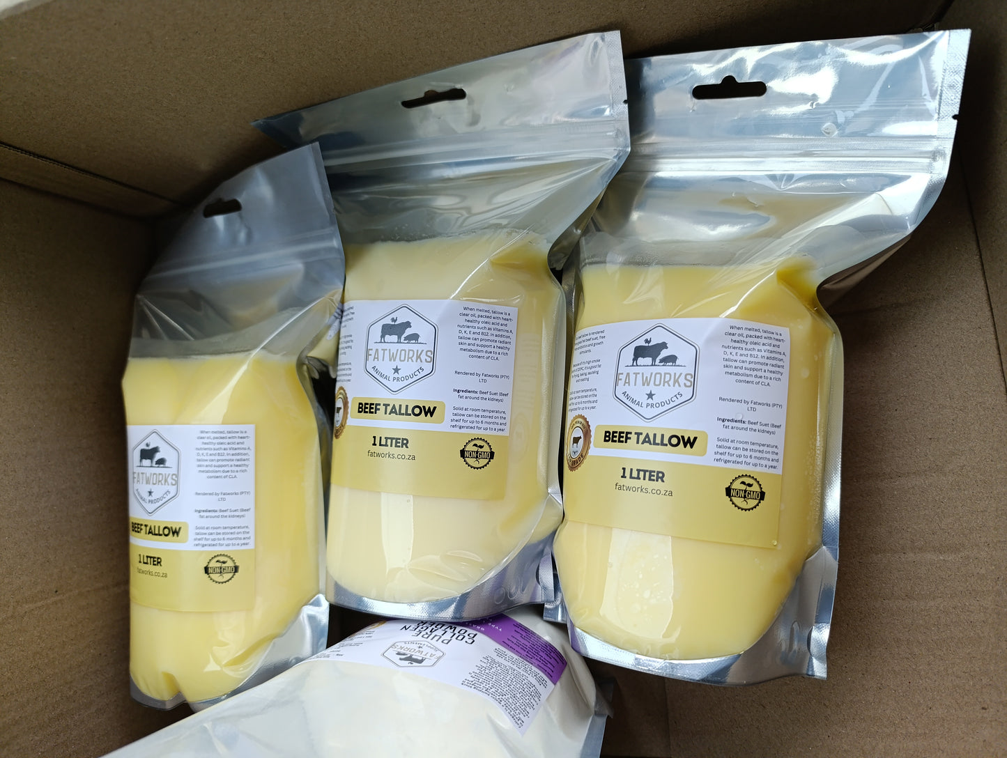 SPECIAL - 2 x 1kg Beef tallow pouch
