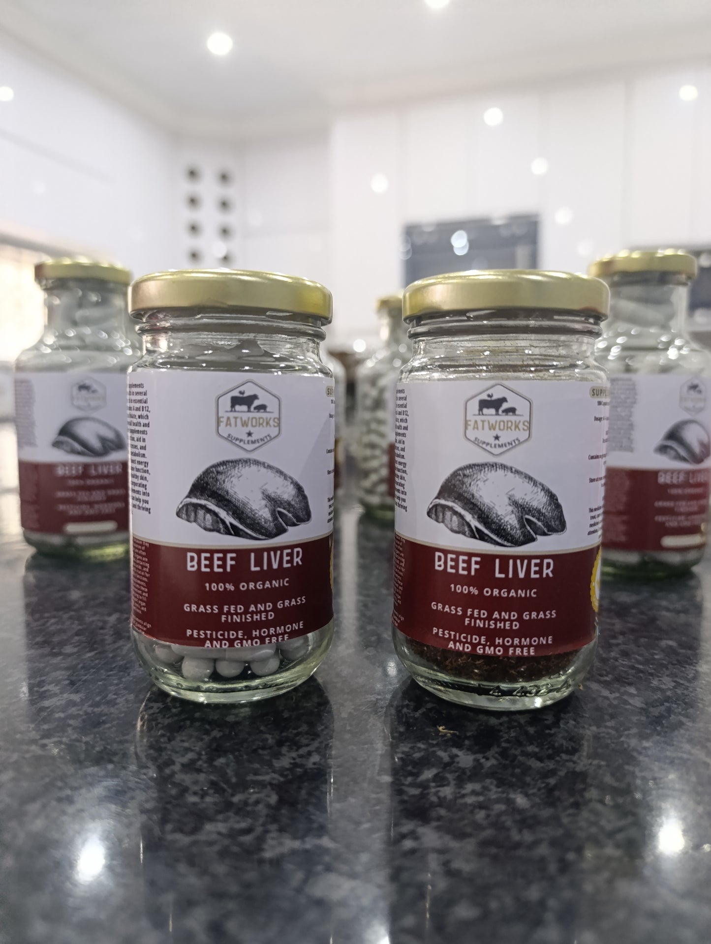 3 x Beef Liver, grass fed - 60 Caps