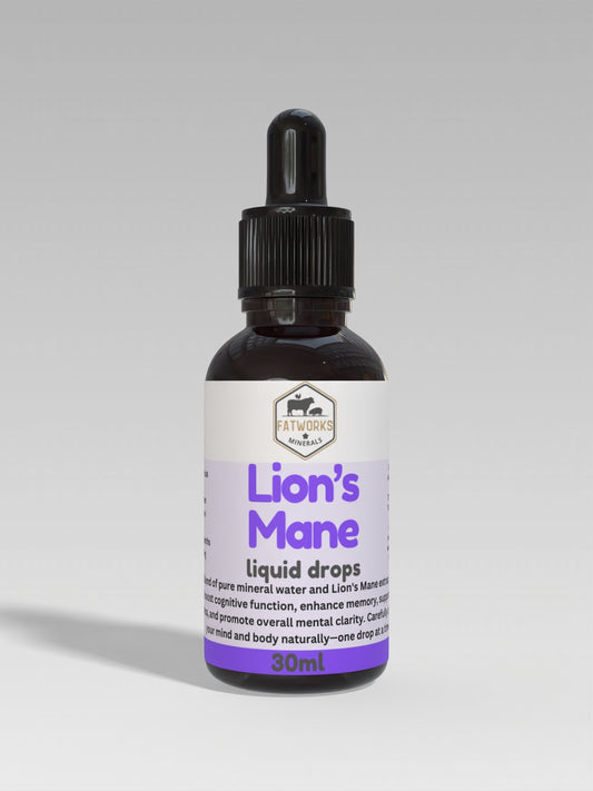 Lion’s Mane Mineral Drops - 30ml