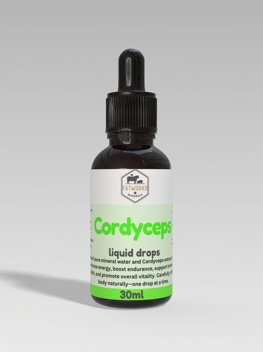 Cordyceps Mineral Drops - 30ml