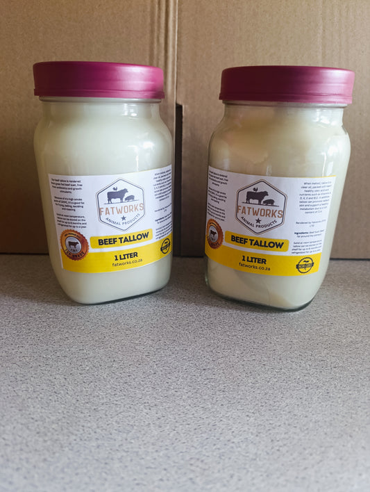 SPECIAL - 2 x 1kg Beef tallow in Consol